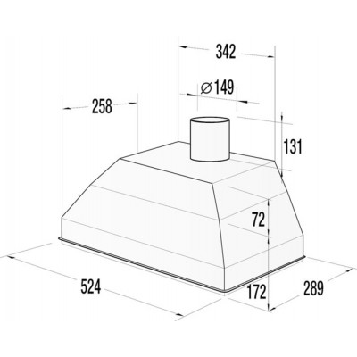 Вытяжка GORENJE BHI611AS Вытяжка GORENJE BHI611AS