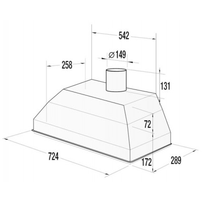 Вытяжка GORENJE BHI911AS Вытяжка GORENJE BHI911AS