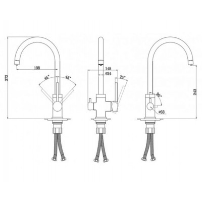 Смеситель PAULMARK Essen Es213211-307 терракот (с подкл. фильтра) Смеситель PAULMARK Essen Es213211-307 терракот (с подкл. фильтра)