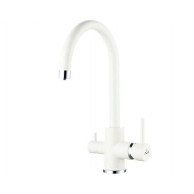 Смеситель PAULMARK Essen Es213211-331 белый (с подкл. фильтра) Смеситель PAULMARK Essen Es213211-331 белый (с подкл. фильтра)