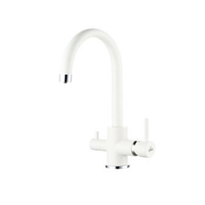 Смеситель PAULMARK Essen Es213211-331 белый (с подкл. фильтра) Смеситель PAULMARK Essen Es213211-331 белый (с подкл. фильтра)