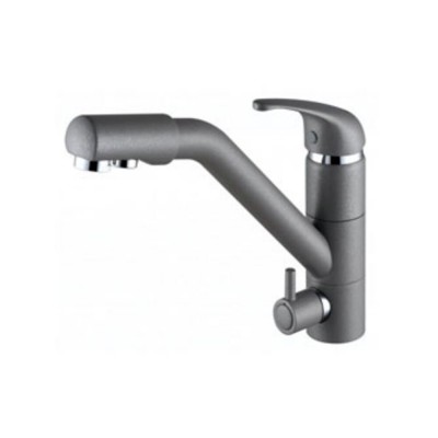 Смеситель PAULMARK Hessen He213017-402 серый металлик (с подкл. фильтра) Смеситель PAULMARK Hessen He213017-402 серый металлик (с подкл. фильтра)