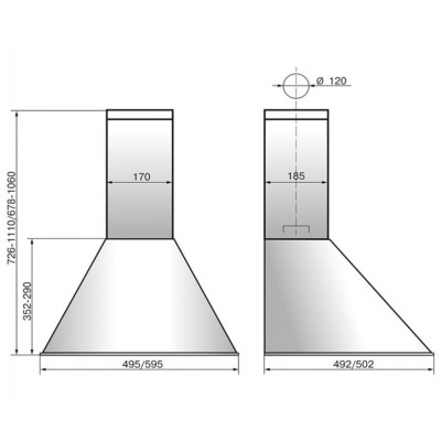 Вытяжка Эликор Эпсилон 60 топлёное молоко/золото 60П-430-П3Л Вытяжка Эликор Эпсилон 60 топлёное молоко/золото 60П-430-П3Л