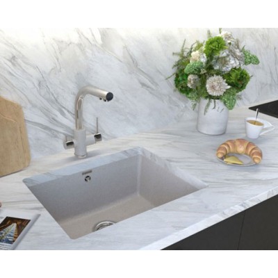 Смеситель PAULMARK Essen Es213011-GRCR серый/хром (с подкл. фильтра) Смеситель PAULMARK Essen Es213011-GRCR серый/хром (с подкл. фильтра)