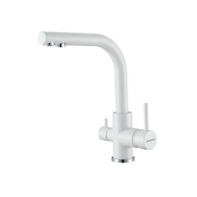 Смеситель PAULMARK Essen Es213011-431TW белый матовый полностью (с подкл. фильтра) Смеситель PAULMARK Essen Es213011-431TW белый матовый полностью (с подкл. фильтра)