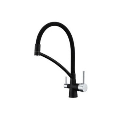 Смеситель PAULMARK Sigen Si213111-418 черный металлик, резиновый излив (с подкл. фильтра) Смеситель PAULMARK Sigen Si213111-418 черный металлик, резиновый излив (с подкл. фильтра)