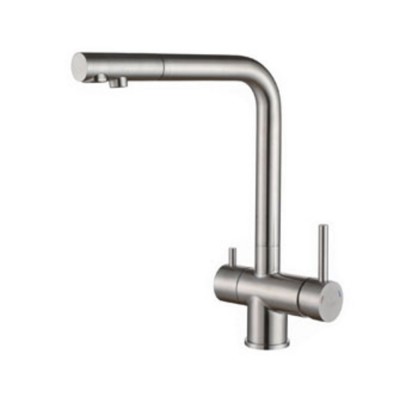 Смеситель PAULMARK Skalen Sk213020-SS нерж. (с подкл. фильтра) Смеситель PAULMARK Skalen Sk213020-SS нерж. (с подкл. фильтра)