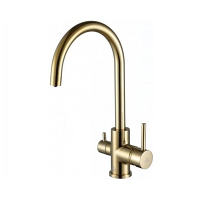 Смеситель PAULMARK Essen Es213211-G золото (с подкл. фильтра) Смеситель PAULMARK Essen Es213211-G золото (с подкл. фильтра)