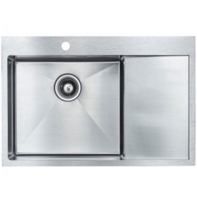 Мойка Paulmark ELDE PM807851-BSL брашир. нерж. левая 780х510 мм Мойка Paulmark ELDE PM807851-BSL брашир. нерж. левая 780х510 мм