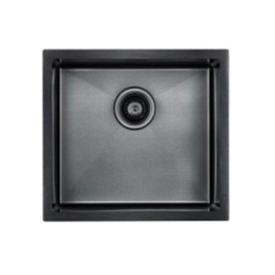 Мойка Paulmark WESER PM804844-GM воронёная сталь 480х440 мм Мойка Paulmark WESER PM804844-GM воронёная сталь 480х440 мм