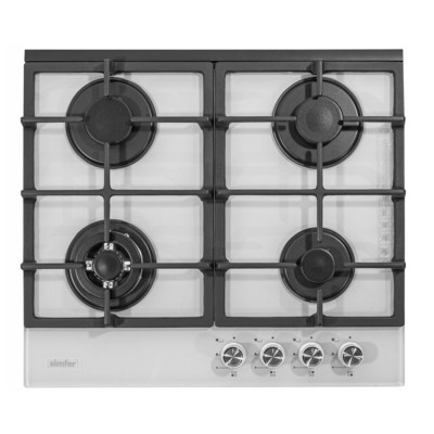 Варочная поверхность газовая SIMFER H60H40W516 Варочная поверхность газовая SIMFER H60H40W516