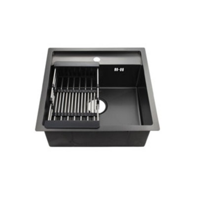 Мойка FABIA PROFI 500x500 ГРАФИТ +корзина Мойка FABIA PROFI 500x500 ГРАФИТ +корзина