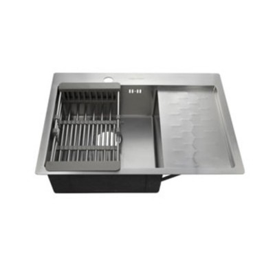 Мойка FABIA PROFI 630x500 ЛЕВАЯ +корзина Мойка FABIA PROFI 630x500 ЛЕВАЯ +корзина