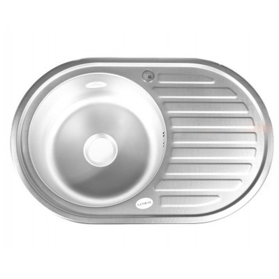 Мойка FABIA 770x500 ЛЕВАЯ декор Мойка FABIA 770x500 ЛЕВАЯ декор