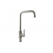 Смеситель 9102 П-образный вытяжной излив, из нерж. стали 304