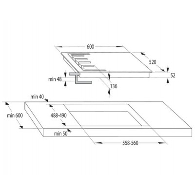 Варочная поверхность газовая GORENJE Simplicity GTW642SYW Варочная поверхность газовая GORENJE Simplicity GTW642SYW