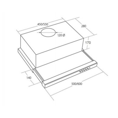 Вытяжка AKPO WK-7 Light eco glass 60 см. бежевый Вытяжка AKPO WK-7 Light eco glass 60 см. бежевый