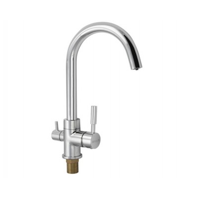 Смеситель MAGNUS 8256 С-образный излив, с подкл. фильтра, хром Смеситель MAGNUS 8256 С-образный излив, с подкл. фильтра, хром