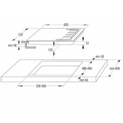 Варочная поверхность газовая GORENJE GW6D42CLI