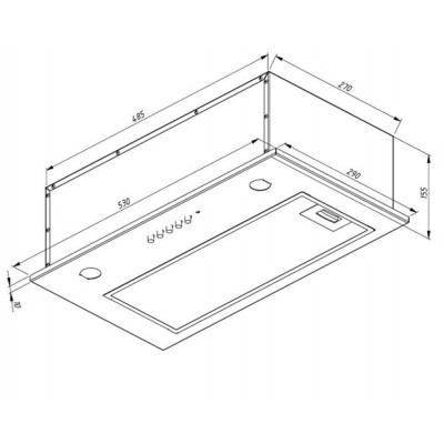 Вытяжка AKPO WK-7 Micra twin 60 см. чёрный Вытяжка AKPO WK-7 Micra twin 60 см. чёрный