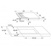 Варочная поверхность газовая GORENJE GTW641EB