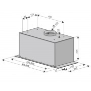 Вытяжка Konigin Flatbox Ivory 60