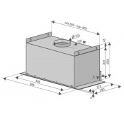 Вытяжка Konigin Navi Black Glass 90
