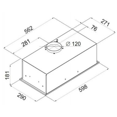 Вытяжка Konigin Next Ivory 60 Вытяжка Konigin Next Ivory 60