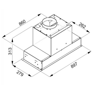 Вытяжка Konigin Skynet Black 60 Вытяжка Konigin Skynet Black 60