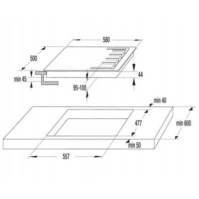 Варочная поверхность газовая GORENJE GT64B Варочная поверхность газовая GORENJE GT64B