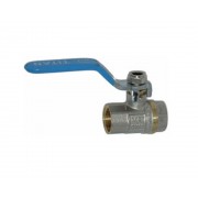 TITAN Кран шаровый 1/2" г/г ручка синяя