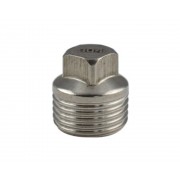 МАК Заглушка в трубу 1/2", наруж. резьба из нерж. стали 304