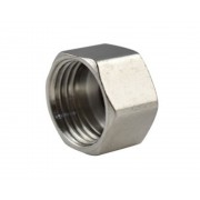 МАК Заглушка на трубу 1/2", внутр. резьба из нерж. стали 304