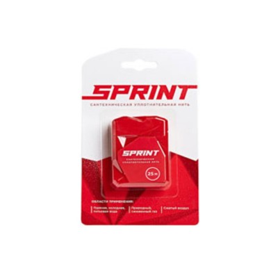 SPRINT Подмотка для резьбовых соединений - уплот. нить 25 м. SPRINT Подмотка для резьбовых соединений - уплот. нить 25 м.