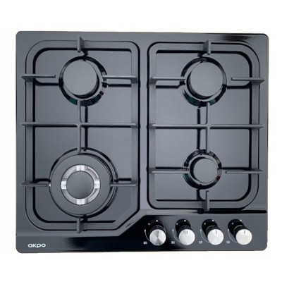 Варочная поверхность газовая AKPO PGA 604 FGC-3 BL Варочная поверхность газовая AKPO PGA 604 FGC-3 BL