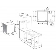 Духовой шкаф электрический GORENJE BCS798S24X