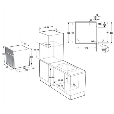 Духовой шкаф электрический GORENJE BCS798S24X Духовой шкаф электрический GORENJE BCS798S24X