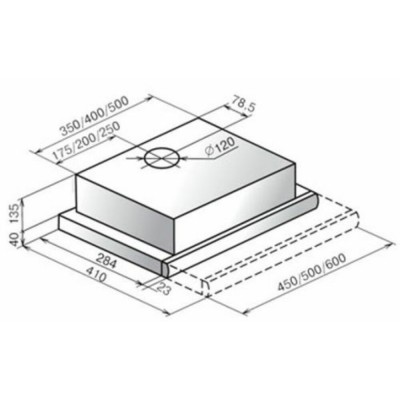 ВСТРАИВАЕМАЯ ВЫТЯЖКА ЭЛИКОР Интегра 50 нерж/нерж ВСТРАИВАЕМАЯ ВЫТЯЖКА ЭЛИКОР Интегра 50 нерж/нерж
