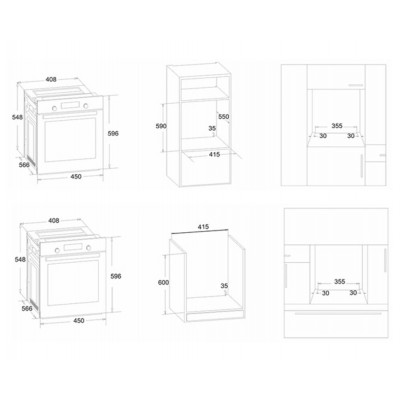 Духовой шкаф эл. SIMFER B4EC18016 Духовой шкаф эл. SIMFER B4EC18016