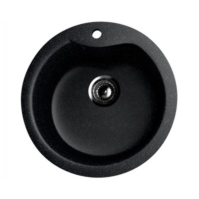 Мойка EcoStone ES-12-308 чёрный d=480мм Мойка EcoStone ES-12-308 чёрный d=480мм