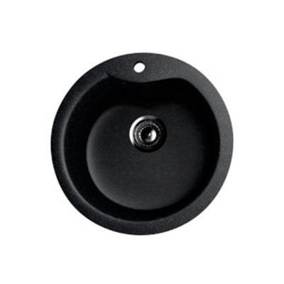 Мойка EcoStone ES-12-308 чёрный d=480мм Мойка EcoStone ES-12-308 чёрный d=480мм