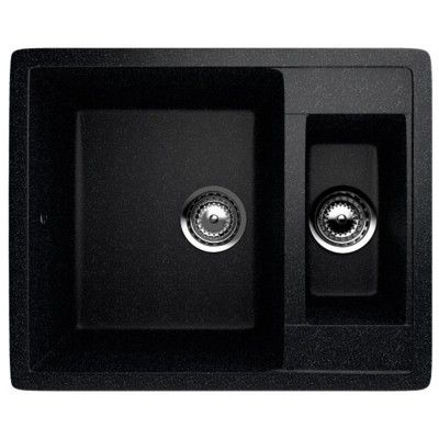 Мойка EcoStone ES-21-308 чёрный 600x485мм Мойка EcoStone ES-21-308 чёрный 600x485мм