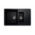 Мойка EcoStone ES-22-308 чёрный 770x495мм Мойка EcoStone ES-22-308 чёрный 770x495мм