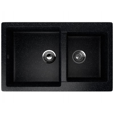 Мойка EcoStone ES-28-308 чёрный 770x500мм Мойка EcoStone ES-28-308 чёрный 770x500мм