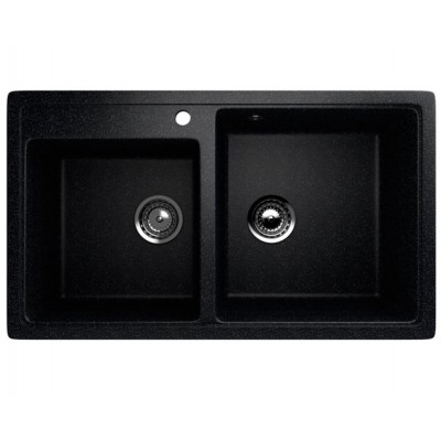 Мойка EcoStone ES-30-308 чёрный 840x485мм Мойка EcoStone ES-30-308 чёрный 840x485мм