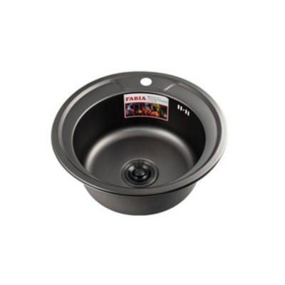 Мойка FABIA d=49 ГРАФИТ (0,8 мм) Мойка FABIA d=49 ГРАФИТ (0,8 мм)