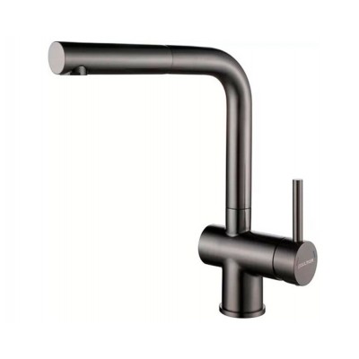 Смеситель PAULMARK Dosse Do214418-GM воронённая сталь Смеситель PAULMARK Dosse Do214418-GM воронённая сталь