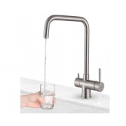 Смеситель PAULMARK Wetter We213030-SS нержавеющая сталь (с подкл. фильтра)