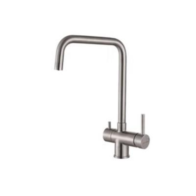 Смеситель PAULMARK Wetter We213030-SS нержавеющая сталь (с подкл. фильтра) Смеситель PAULMARK Wetter We213030-SS нержавеющая сталь (с подкл. фильтра)