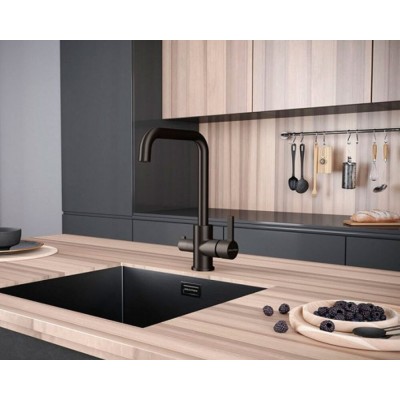 Смеситель PAULMARK Logas Lo213021-GM воронённая сталь (с подкл. фильтра) Смеситель PAULMARK Logas Lo213021-GM воронённая сталь (с подкл. фильтра)